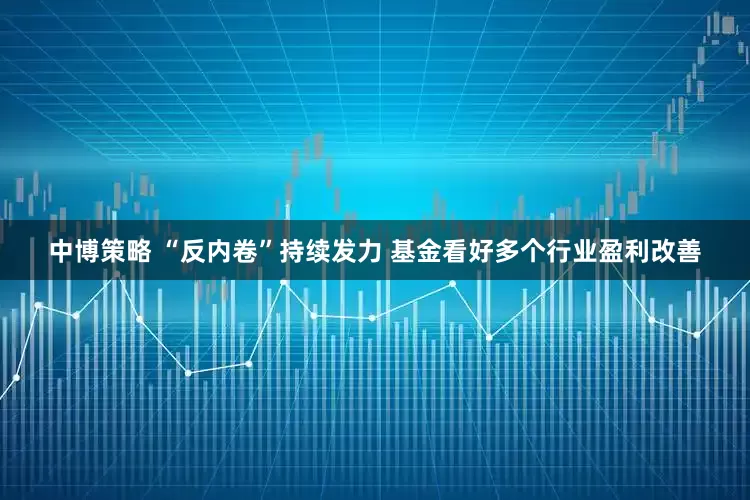 中博策略 “反内卷”持续发力 基金看好多个行业盈利改善